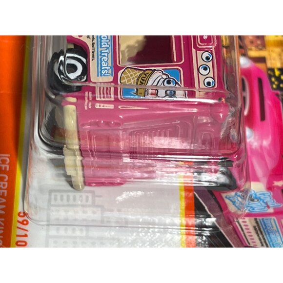 Ice Cream King Matchbox 70 Years Short Card Diecast Pink Truck Sealed - Picture 8 of 8